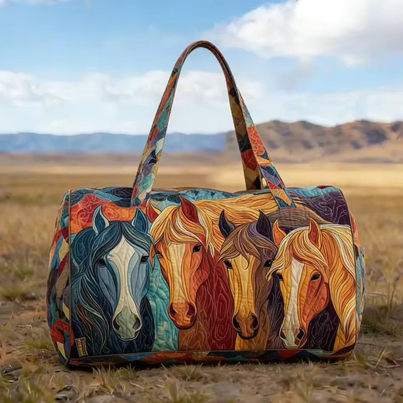 Bernice | Bolsa de Viagem Macia Feita à Mão