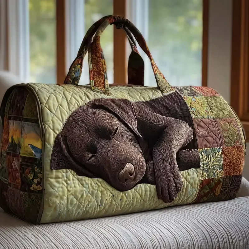 Edna | Bolsa de Viagem Macia Feita à Mão